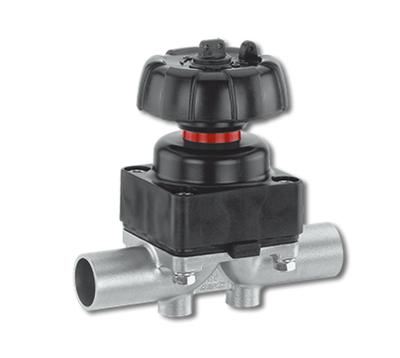 Corrosion Resistant ABS Diaphragm Valve Leak Proof With Actuator