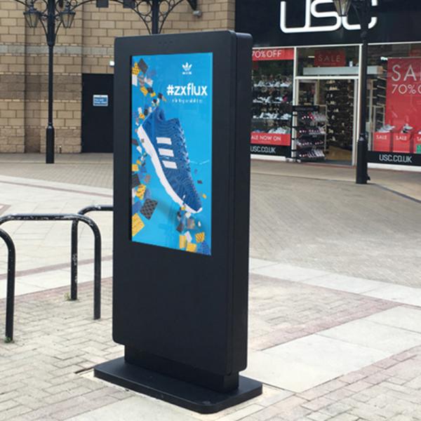 Outdoor LCD digital display poster publicity integrated touch screen advertising machine