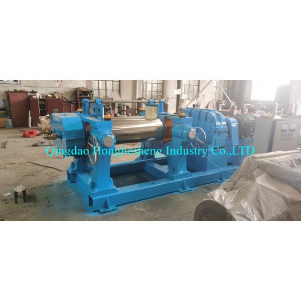 12 Inch 14 Inch Adjustable Gap Silicone Two Roll Mill for Rubber Compounding