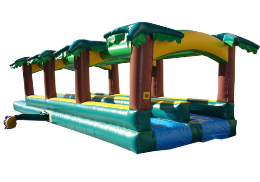 inflatable tropical slide, Commercial Inflatable slip slide for sale