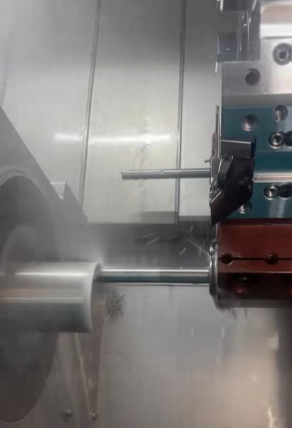 二重端傾斜床 横軸 CNC ターニング 金属加工