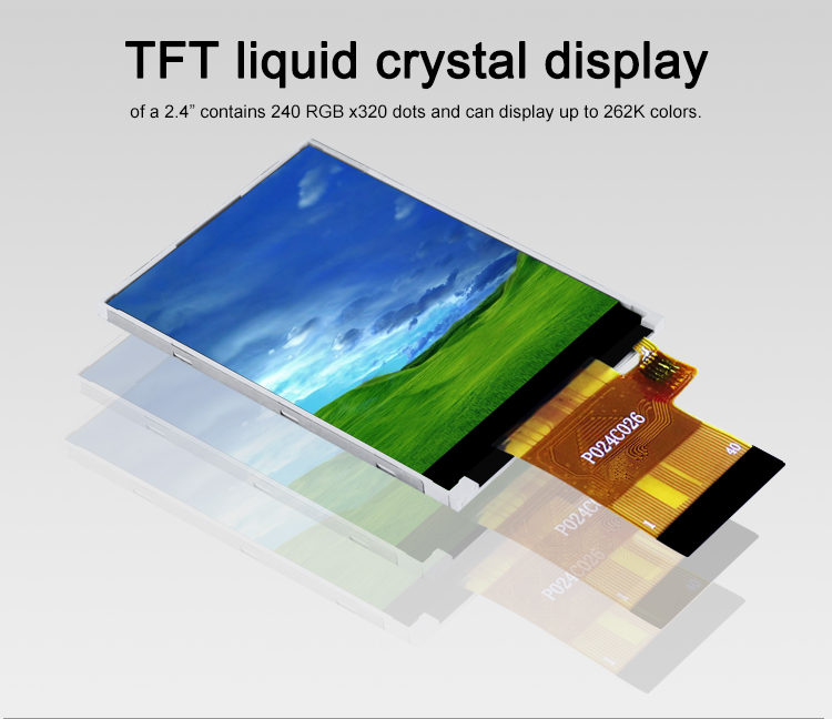 экран электропитания 3.3V LCM, панель модуля LCD дисплея касания Polcd умная