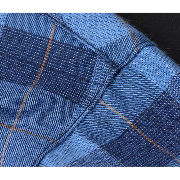 Camiseta de manga larga de estilo de moda 2021 para hombres con cierre y comodidad de botón cubierto