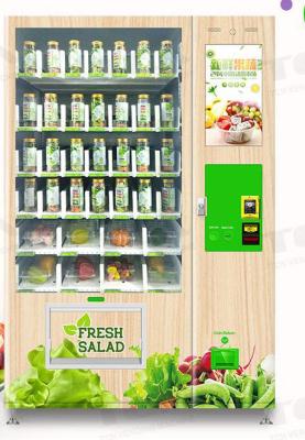 Unmanned Service Automatic Fresh Salad Vending Machine With Lift System