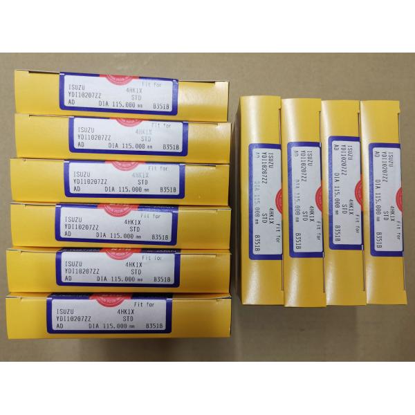 Aro del pistón 4HK1X 8-98017-166-0 para ISUZU Engine Parts