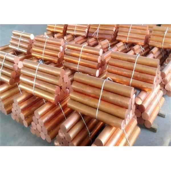 bronze de cobre livre da lata do oxigênio de 8mm, barra redonda de bronze cont