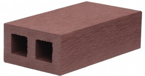 57x32mm Keel for Garden Deck / Wood Plastic Composite WPC Accessories