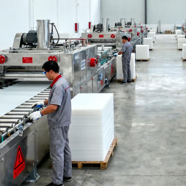 Hoja de plástico molecular microondulable de PP de 20 mm para envases de alimentos