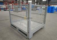 Cage à palettes pliables en acier avec système de verrouillage au cadenas 50 kg