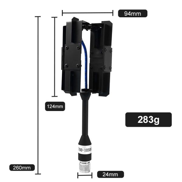 Customized 6dbi UHF VHF Horizontally polarized omnidirectional UAV  signal blocker antenna