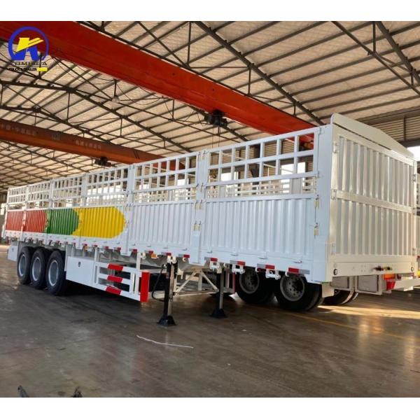 30-100t Loading Capacity Semi Trailer GCC Certified and Side Wall with Container Lock