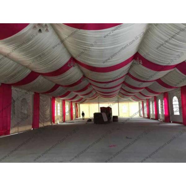 Decorations Outdoor Luxury Wedding Event Tents , Large Wedding Tent For Parties