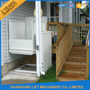 1m - 12m Hydraulic Stair Wheelchair Platform Lift For The Old People With CE