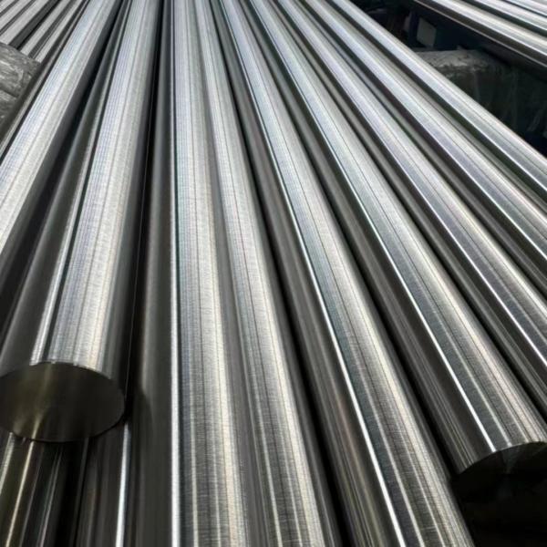 ASTM B348 Gr 1 Gr 2 Gr 5 Gr 7 Gr 8 Gr 12 Gr 23 Barre ronde en titane en alliage de titane polissée brillante