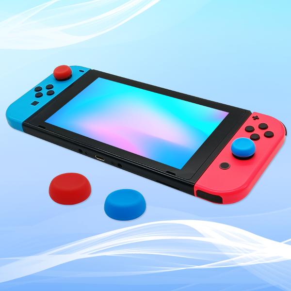 Colorful Hign Qualit Soft Silicone Thmubstick Grip , Joystick Caps for Nintendo Switch Oled