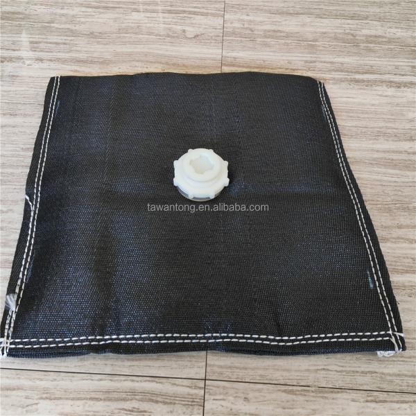 Черный PP Geotextile Geotube для защиты банков и крыши садовой дорожной основы