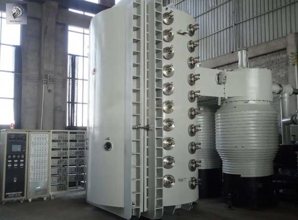 Chrome Car Wheel Vacuum Coating Machine 380V Touch Screen