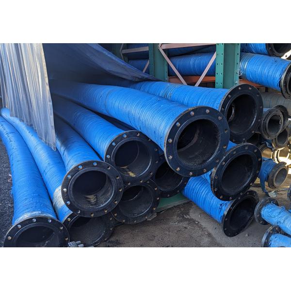 Minas de carbón manguera de succión de lodo 8 pulgadas 10 pulgadas Flange espiral de acero de alambre esqueleto