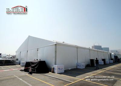 Barraca clara branca do famoso do período da cor 20m com do bloco os Sidewalls do PVC para fora para a exposição
