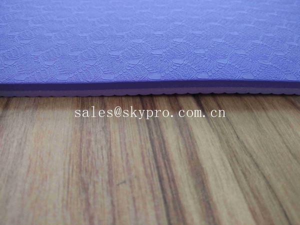 Espessura exterior macia confortável da esteira da ioga do TPE/da esteira 3mm-15mm da ioga projeto profissional