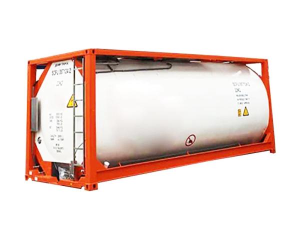 Preço de fábrica SS316 20 pés de recipiente líquido padrão do tanque do transporte do alimento do ISO do T3 T4 T11 T14 ASME de 21-26CBM CIMC