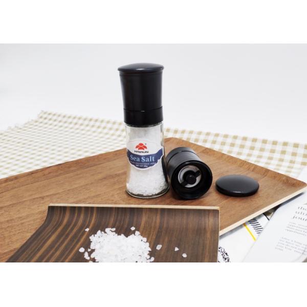 Adjustable Sea Salt Mill, Sea Salt Glass Grinders Customizable Color