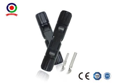 IP67 2.5mm2 - resistência UV dos conectores do painel 6mm2 solar simples no processamento do local