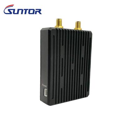 CD15NMT Pequeno tamanho 15KM 800MHz 1.4GHz TTL Ethernet interface UAV Video Data Link