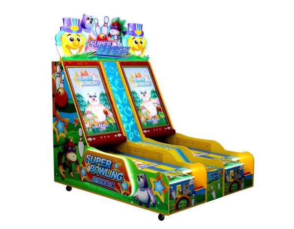 Super Bowling coin operated alley arcade ticket lottery redemption game machine