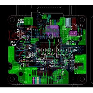Точная многослойная пластинка с минимум через отверстие 0,15 мм и 0,1 мм слоев неправильное выравнивание