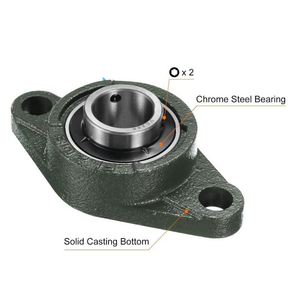 Self Aligning Pillow Block Miniature Bearing UCFL206-20 30mm Bore Bearing Sealed