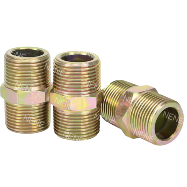 pneumatic fittings 1 1/4 Inch BSP Hydraulic Union Carbon Steel Union Pipe Fitting High Pressure Grade