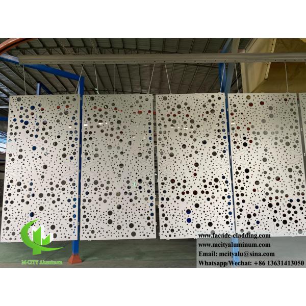 Металлическая перфорированная алюминиевая панель для фасадов зданий, облицовки стен, внутреннее и внешнее оформление