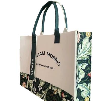 Leisure Commuting Tote Felt Bag Is A Must-Have For Going Out And Can Be Customized In Color And Size Reusable Felt Shopping Bag Gift Eco Promotion Custom Cotton Canvas Tote Bag with logo