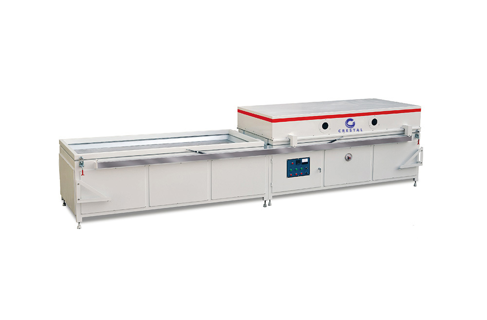 Automatic Vacuum Membrane Press Machine with Single Removable Work Table and High Strength Steel Plate Featuring German Technology Vacuum Pump