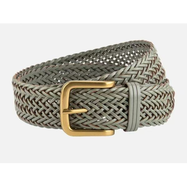 Niche, hip-hop, Instagram style, fashionable woven belt, bohemian, versatile, hole-free belt