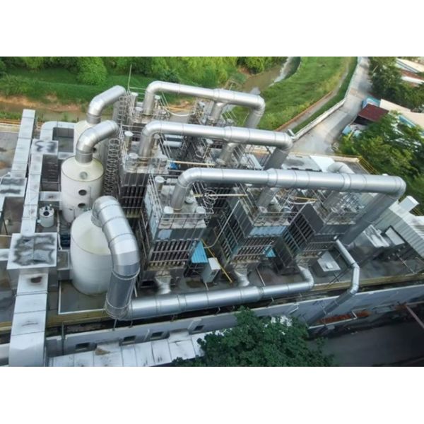 High Frequency Voltage Pulse Plasma White Smoke Removal System Waste Gas Equipment  Treatment
