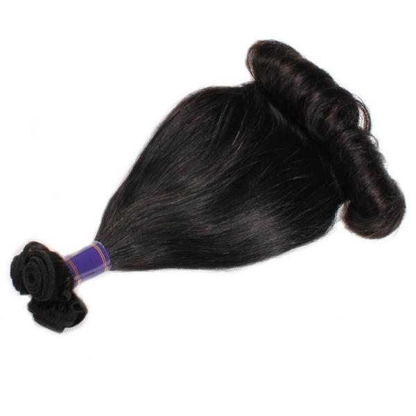 No shedding no tangle Natural Color 100% Indian Human Hair Bulk Extension