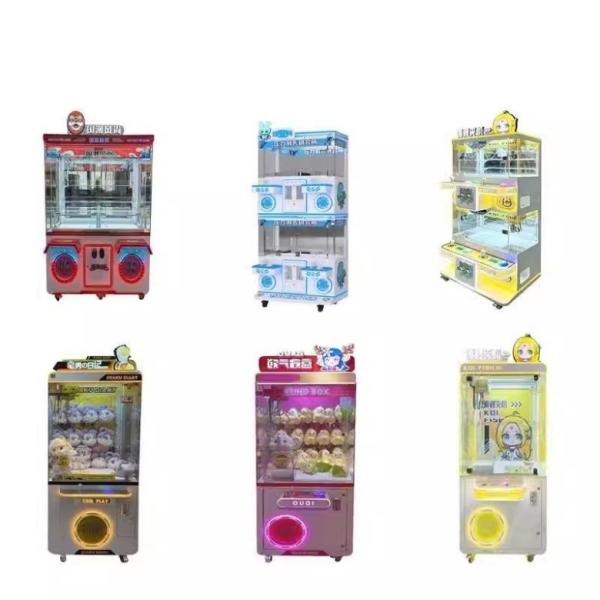 Máquina de jogo de brinquedos para crianças operada com moedas, de garra, de venda de presentes para o centro de jogos de diversão