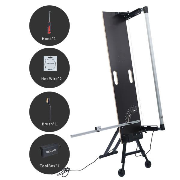 Single Table 200W Hot Wire Foam Cutter With Metal Tubes