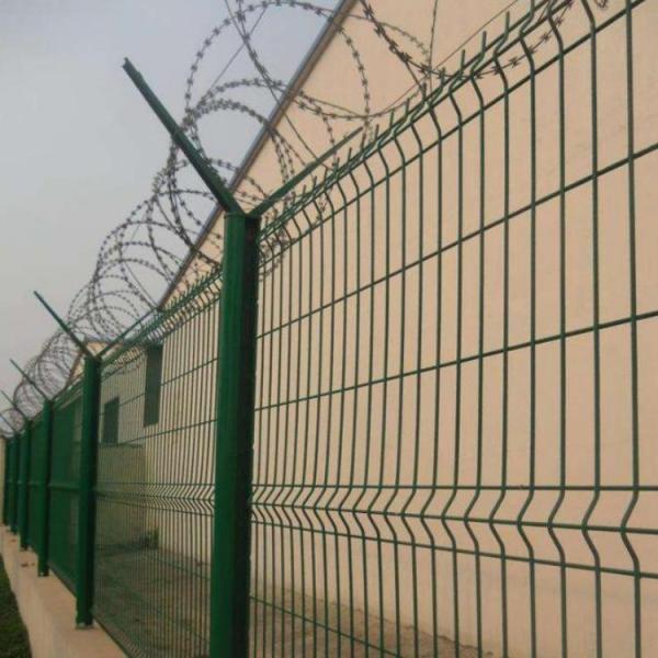 Anti Climb Security Temporary Fence Panel Powder Coated Welded Galvanized