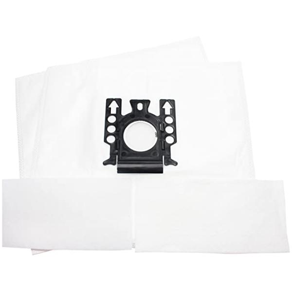 White Non Woven Miele FJM GN vacuum cleaner Microfiber Fleece Filter Bags