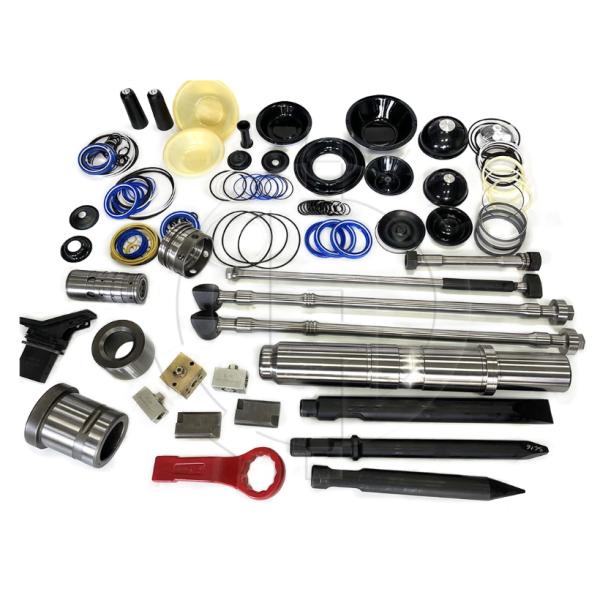 3363086339 3360916563 KRUPP Tensioning Bolt Complete For Excavator Rock Breaker HM960 HM800 HM901 HM1000 HM1500 HM1800