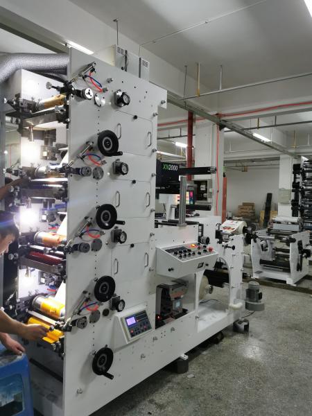 Ruiting Flexo Label Printing Machine 5 Color 420 Model CE Certificate