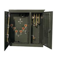 1000 Kva Transformateur de distribution à trois phases monté sur une plate-forme 4160v à 480v
