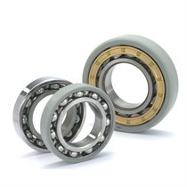 Hybrid Insulated Motor Bearings with ceramic rolling elements
