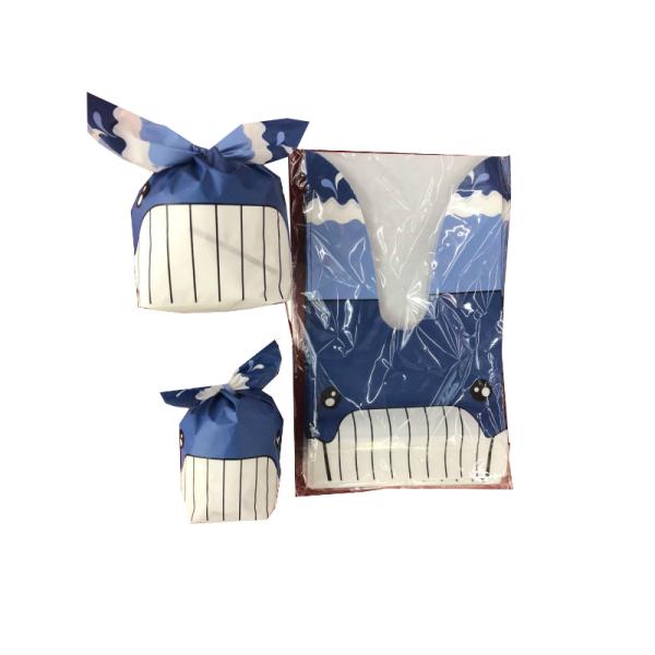 Cartoon Cute Recycled Paper Food Bags For Candy Biscuit Cake Packing
