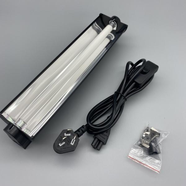 High-Efficiency 24W HO T5 UVB Reptile Light Kit For Optimal Reptile Health With 10.0 UVB Bulb
