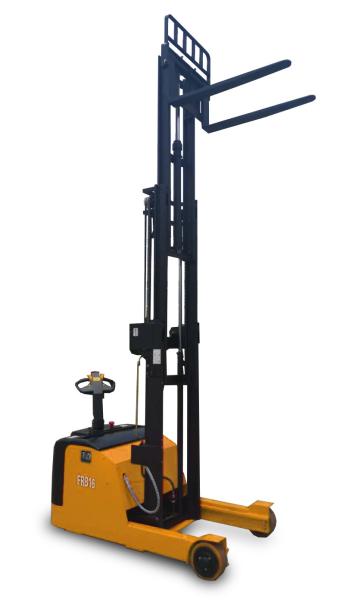 1.6 ton rated capacity pallet stacker high quality electric counterbalanced stacker