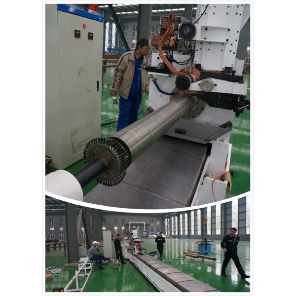 Mining Screen Panels Welded Wire Mesh Machine 5.5Kw Two Set Servo Motor